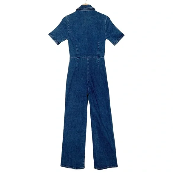Urban Outfitters BDG Hello Sunshine Denim Jumpsuit Size Small - Picture 5 of 12